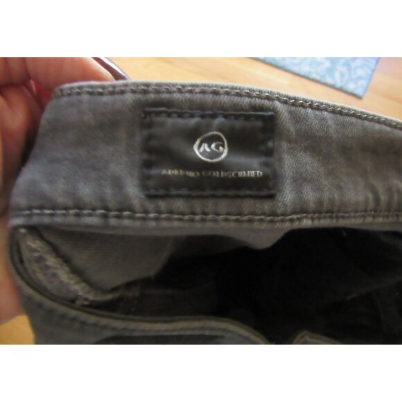 Adriano Goldschmied Farrah Aldgate Dark Gray High Rise Skinny Jeans Size 26R - Picture 9 of 11